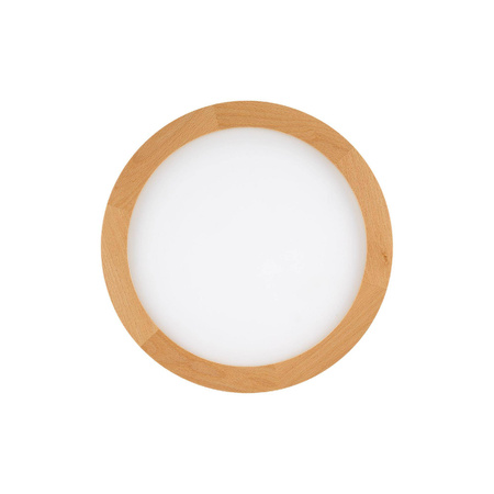 Plafon AQUA WOOD BUK Ø30 LED (18004) - TK Lighting