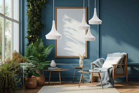 Lampa wisząca Mahaka 3 - Biała (500 mm)   (5177) - Shilo