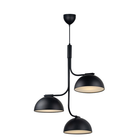 Lampa wisząca TULLIO Nordlux E14 3x25W Metal Czarny