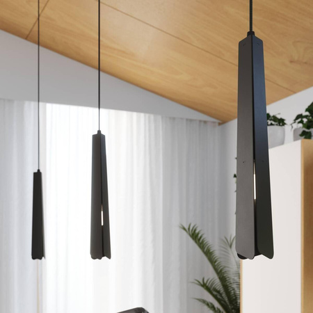 Lampa wisząca PRYSM 3L czarna (SL.1402) - Sollux Lighting
