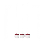 KUUL A burgundowa sufitowa lampa wisząca (KLA341P0) - Ummo