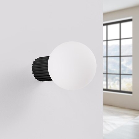 Kinkiet HALO czarny IP44 (SL.1712) - Sollux Lighting
