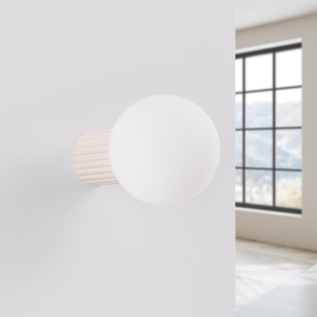 Kinkiet HALO beżowy IP44 (SL.1717) - Sollux Lighting