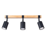 Plafon FAGER 3 czarny (SL.1345) - Sollux Lighting