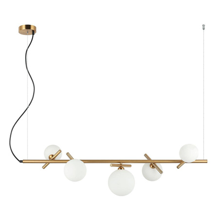 Lampa wisząca Reverso (PND-5622-5-BRO-W) - Italux