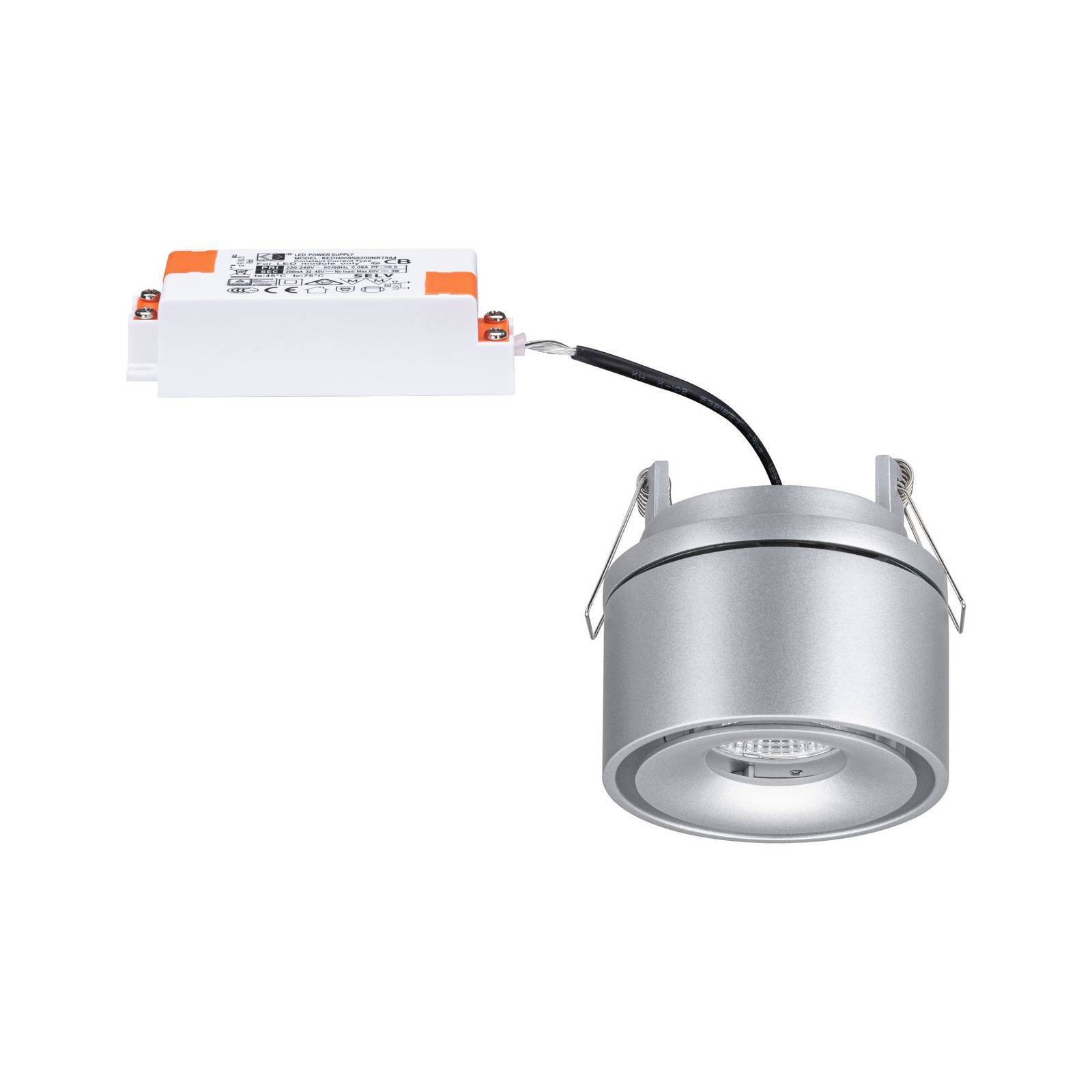 Oprawa Wpuszczana LED Spircle Chrom 8W 3000K 36 St PL93374