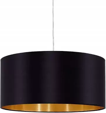 Lampa wisząca MASERLO czarna (31599 - EGLO) - żyrandol - sklep Tomix