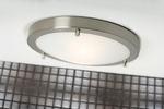 Lampy sufitowe ANCONA Nordlux E27 2X40W Metal Stal szczotkowana