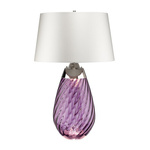 Lampa stołowa Lena (LENA-TL-L-PLUM-OWSS) - Elstead Lighting