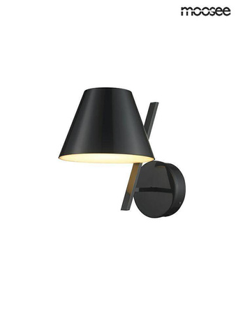MOOSEE lampa ścienna MAGO czarna (MSE010100260) - Moosee