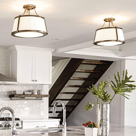 Lampa sufitowa Charlotte (HK-CHARLOTTE-SF-BC) - Elstead Lighting