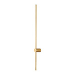 Lampa ścienna SPARO LED złota 100 cm (ST-10669W2 gold) - Step into Design