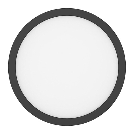 Plafon Evora Czarny Round 18W 3CCT (ML1790) - Milagro