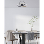 Lampa sufitowa BOLD czarno-złota (20169-GD) - Zuma Line