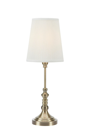 Lampa na komodę NOBLE Table 1L 66cm Offwhite/Antique Brass (108970) Markslojd