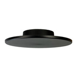 Kinkiet ze zmienną barwą światła Disk 15W 3CCT IP65 Czarny (ML1287) - Milagro