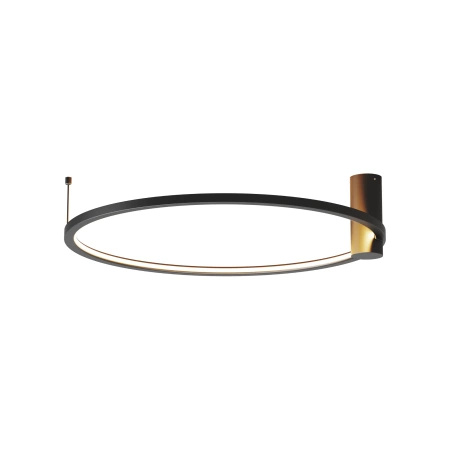Lampa sufitowa Ringa M IP44 czarna (CL0112-M-BK) - Yaskr