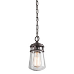 Lampa wisząca zewnętrzna Lyndon (KL-LYNDON8-S-AZ) - Elstead Lighting