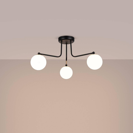 Żyrandol ASTRAL 3 czarny (SL.1662) - Sollux Lighting