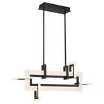 Mała lampa wyspowa Inizio - Matowa czerń (QN-INIZIO-LP-S-BK) - Quintiesse