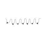 Łańcuch świetlny Plug & Shine 6.8m 7x0.2W 3000K IP44 24V biały (PL94165) - PAULMANN