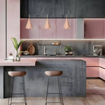 Lampa wisząca CAPITAL miedziana Ø17cm (MLP0966) - Milagro