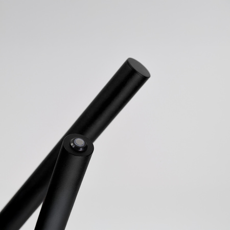 Czarna lampa stołowa z wyłącznikiem dotykowym TROST TABLE BK (AZ6801) Azzardo