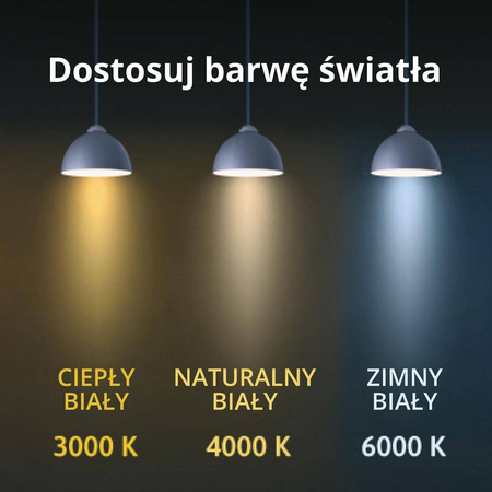 Lampa wisząca Ibros duża CCT IP20 LED biała (LP-7001/1P 20 WH-93 24 CCT) - Light Prestige
