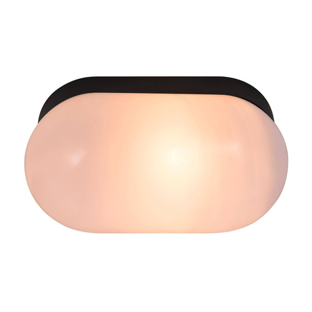 Lampa ścienna FOAM Nordlux E27 Tworzywo sztuczne Czarny