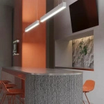 Lampa Wisząca Sigi V LED biała (PL0130-WH) - Yaskr