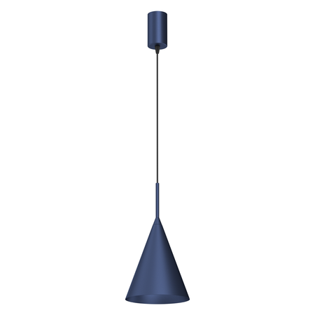 Lampa wisząca CAPITAL NAVY BLUE Ø17cm (MLP0968) - Milagro