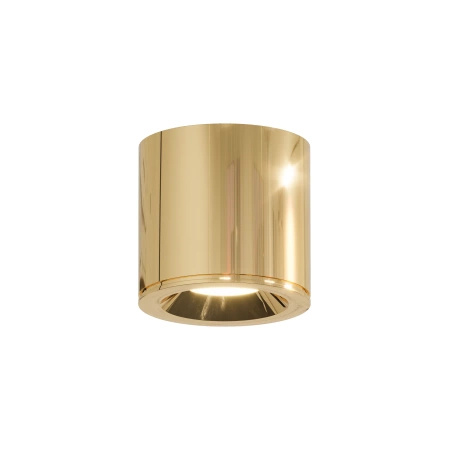 Lampa sufitowa Tubka Luna 1xGU10 złota IP65 (CL0103-GD) - Yaskr