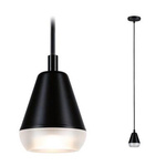 Czarna lampa wisząca do kuchni nad wyspę LUIA IP44 (PL76990) - PAULMANN