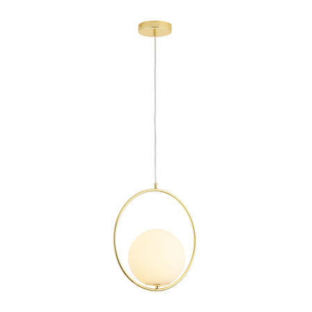 Lampa wisząca COSTA ROUND złota 35 cm (DP0001A-350R) - Step into Design