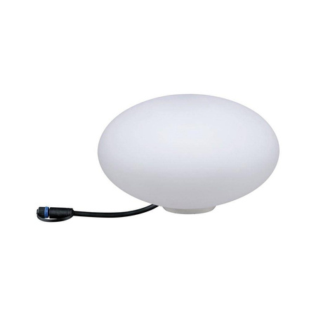 Oprawa ogrodowa Plug & Shine STONE 2.8W 280mm 3000K IP67 24V biały / tworzywo sztuczne (PL94175) - PAULMANN