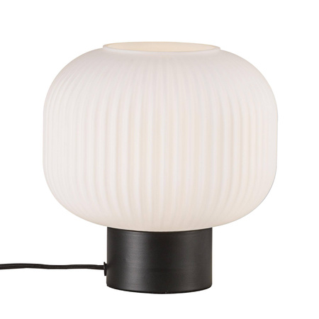 Lampa stołowa MILFORD Nordlux E27 40W Szkło Czarny