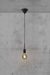Lampa wisząca PACO Nordlux E27 40W Metal Czarny