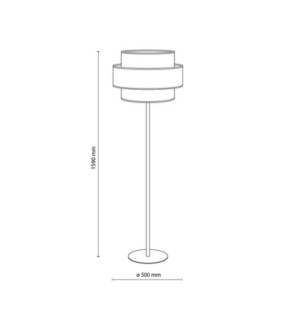 Lampa podłogowa TRIO (6451) - TK Lighting