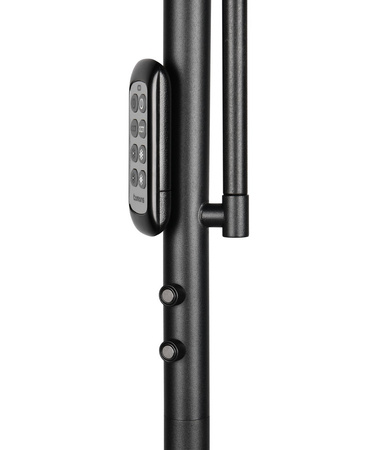 Nowoczesna lampa podłogowa ściemniana pilotem PALERMO (R45741132) - RL