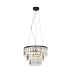 Lampa wisząca TIFANNY kol. czarny (P17127-4) - Zuma Line