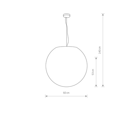 Lampa wisząca CUMULUS L (9607) - Nowodvorski
