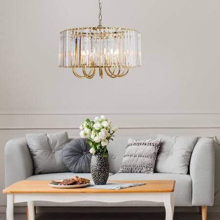 Żyrandol PARIS złoty (1906/10) - Zuma Line