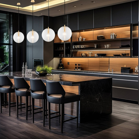 Lampa wisząca EVANS (8577-ARG) - Argon