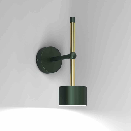Kinkiet ARENA GREEN/GOLD 1xGX53 (MLP7765) - Milagro