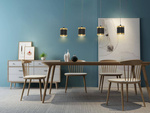 TOULOUSE - Lampa wisząca czwórka (7003-404) - Aviano Lighting