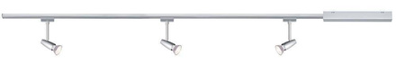 URail Zestaw Barelli max. 3x10W GU10 Chrom Matowy 230V Metal/Tworzywo sztuczne (PL95459) - PAULMANN