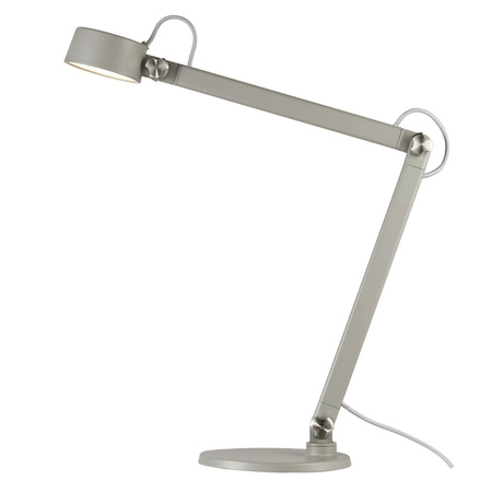 Wielofunkcyjna lampa stołowa NOBU Nordlux LED Metal Szary