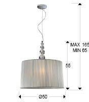 Mercury lampa wisząca 3L (663554) - Schuller
