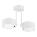 Lampa sufitowa 2 pł. MASSIMO PLUS (7088) - Argon