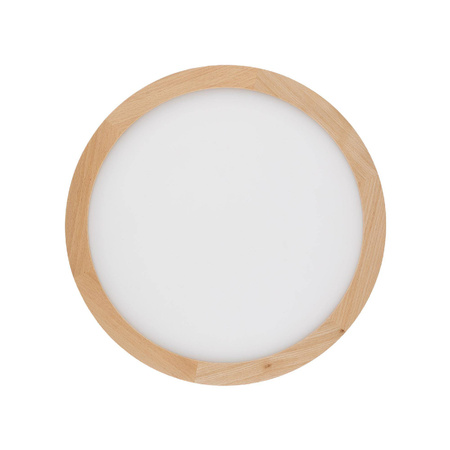 Plafon AQUA WOOD BUK Ø40 LED (18011) - TK Lighting